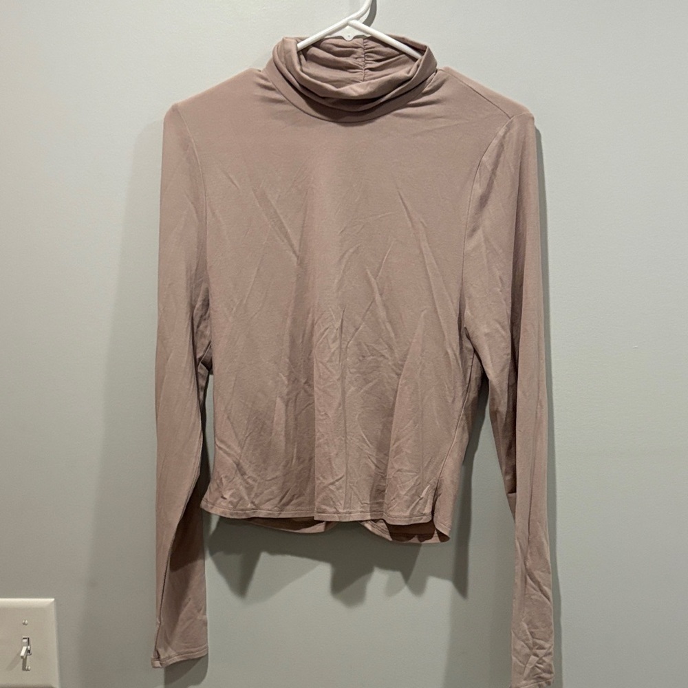 Best for Large Splendid Women's Long Sleeve Top - Light Taupe
